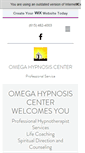 Mobile Screenshot of omegahypnosis.com